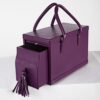 Classic Box Bag in Plum - Image 3