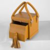 Mini Box Bag in Butterscotch - Image 3