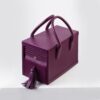 Classic Box Bag in Plum - Image 2