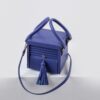 Mini Box Bag in Iris - Image 2