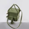 Mini Box Bag in Olive - Image 2