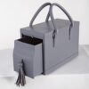 Classic Box Bag in Grey - Image 3